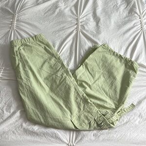 Lime green cargo pants